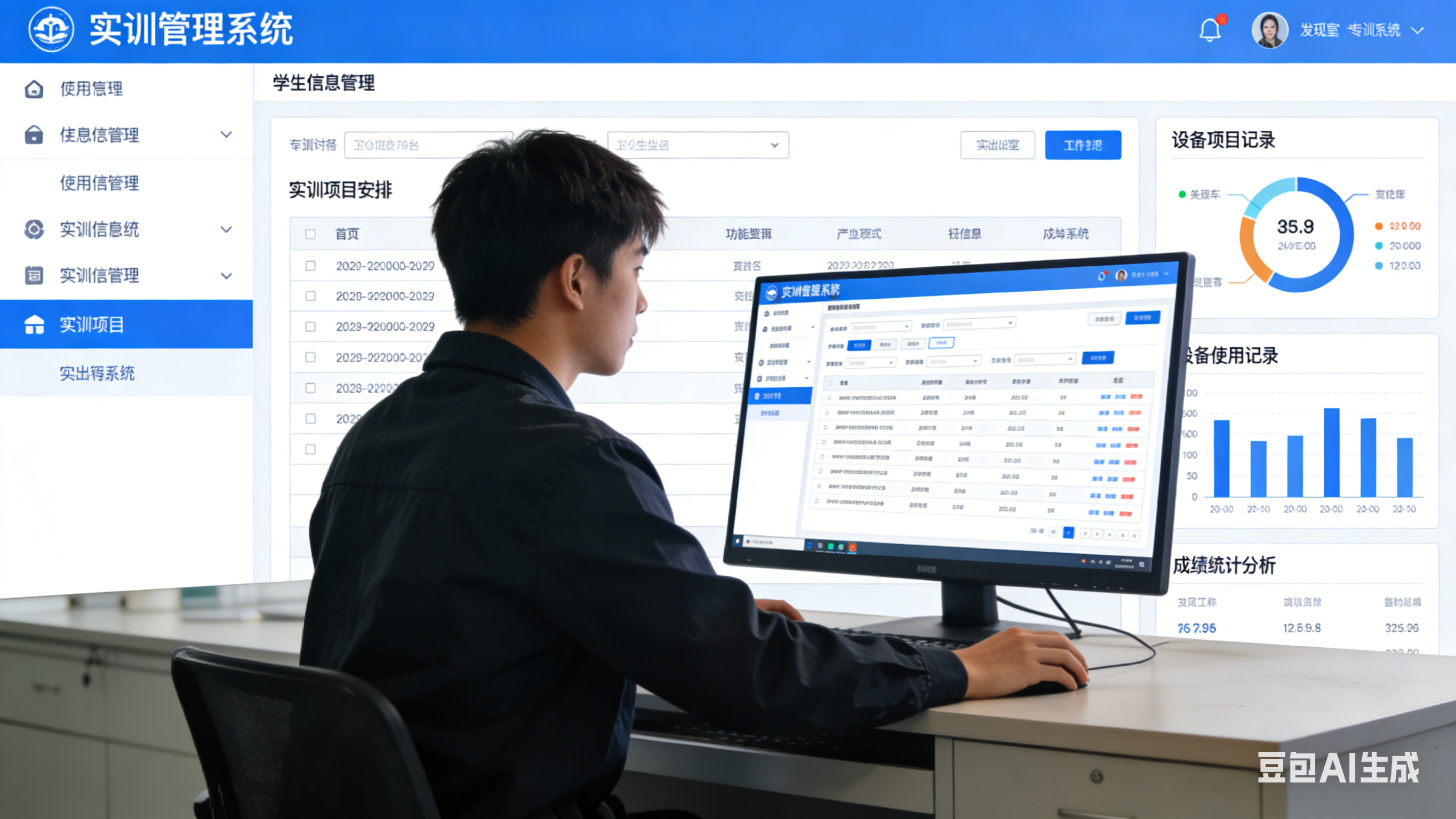 职业院校实训管理系统