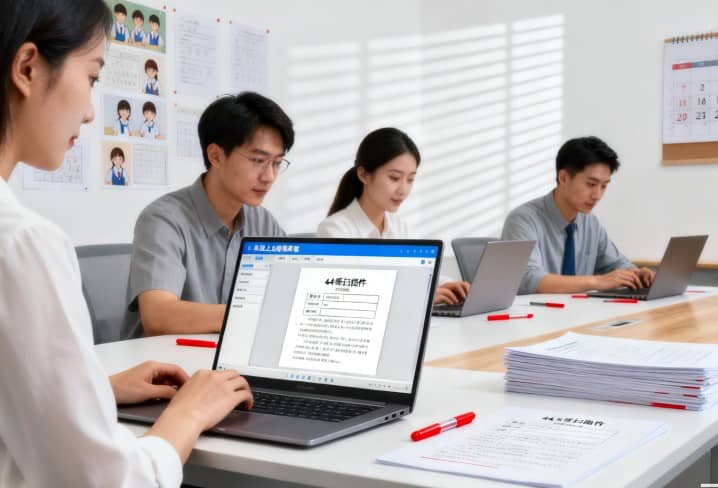 学校日常测验阅卷