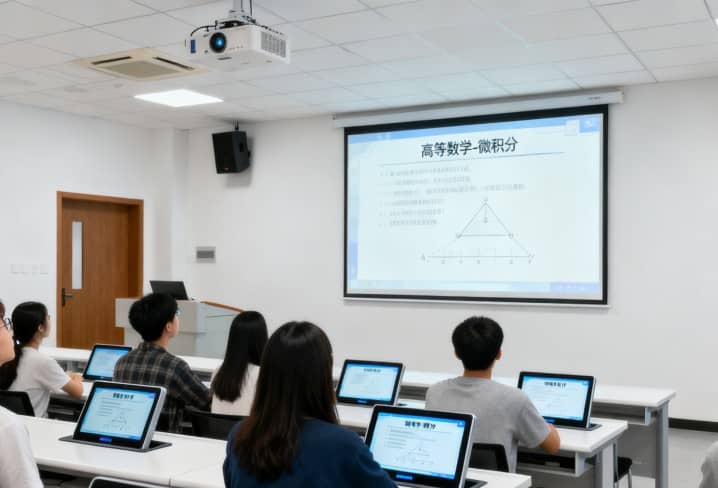 集中授课与屏幕广播