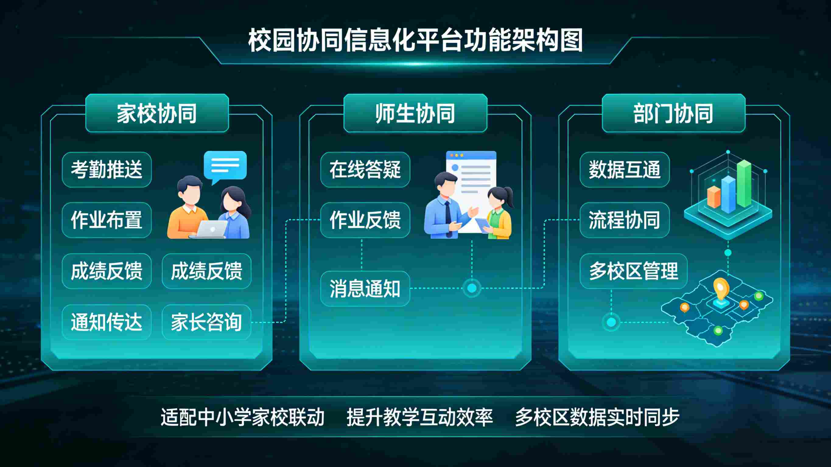 智慧校园信息化系统,以信息化赋能,构建教育数字化新生态(图6) 智慧校园信息化系统,以信息化赋能,构建教育数字化新生态(图6)