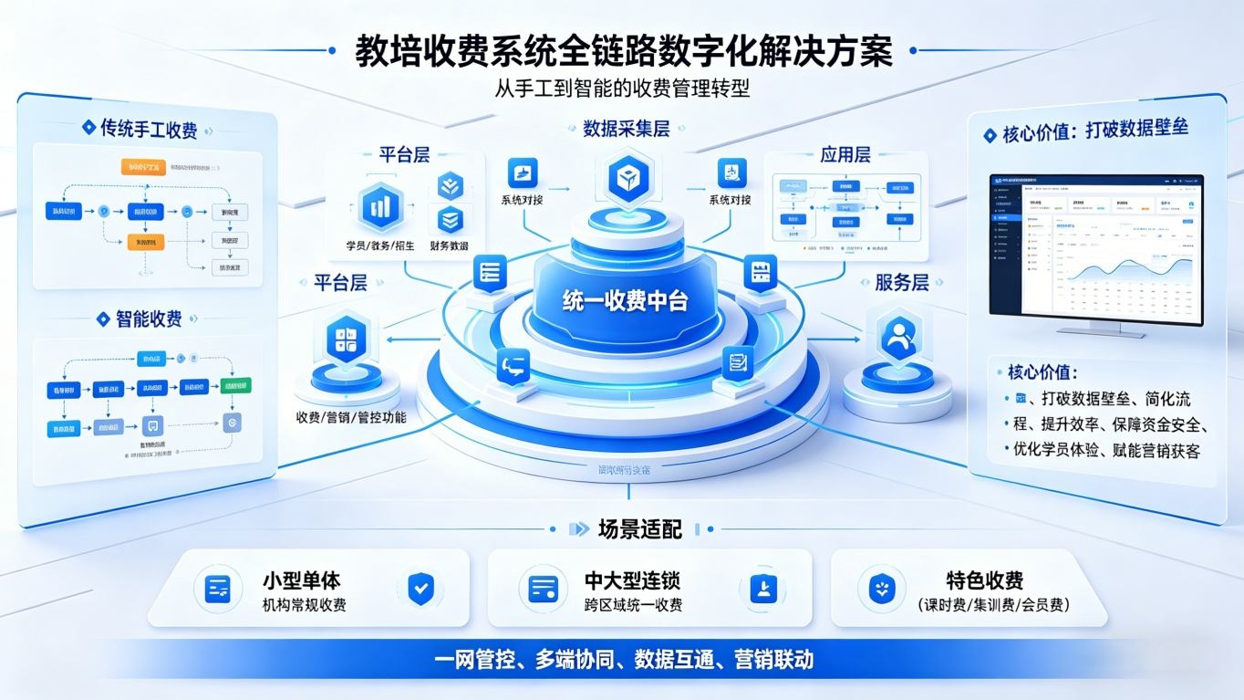 教培收费系统，数字化赋能，破解教培机构收费管理痛点(图1)