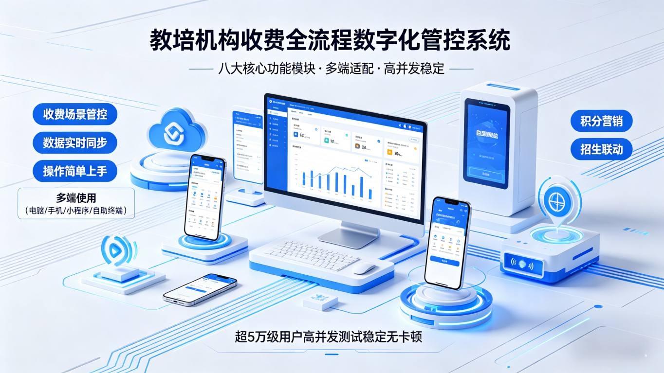 教培收费系统，数字化赋能，破解教培机构收费管理痛点(图2)