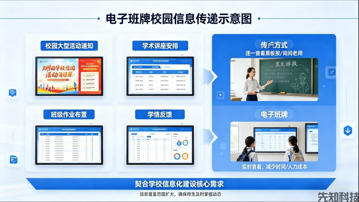 北京师范大学智慧校园建设,电子班牌赋能校园管理多元化(图2) 北京师范大学智慧校园建设,电子班牌赋能校园管理多元化(图2)
