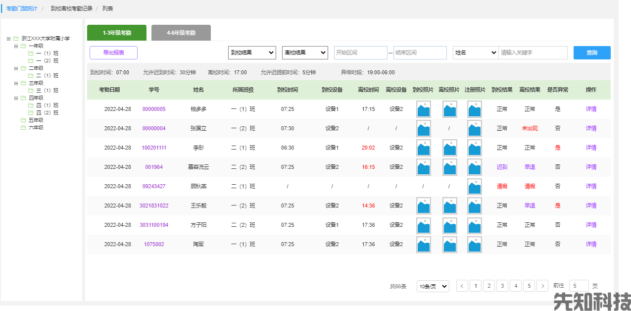 智慧校园人脸识别服务平台全新上线(图5)