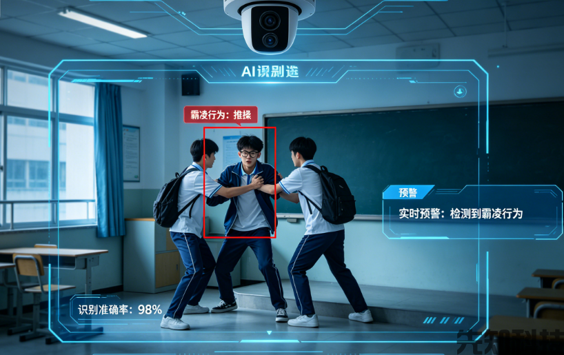 AI防霸凌系统(图3) AI防霸凌系统功能详解 助力校园安全合规验收(图3)