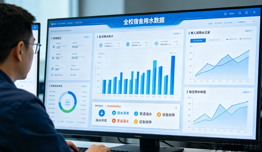 校园淋浴扫码付费系统 宿舍节水计费智能方案(图3) 校园淋浴扫码付费系统 宿舍节水计费智能方案(图3)