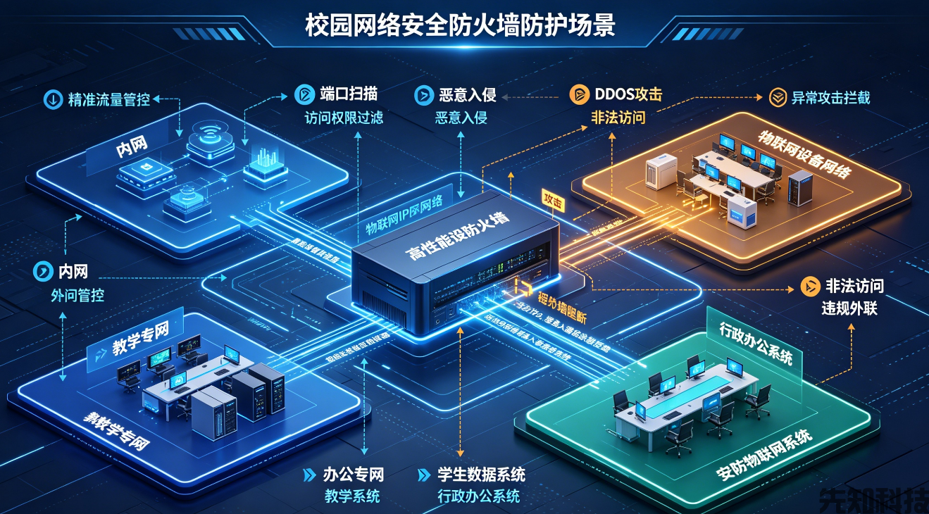 智慧校园网络安全方案(图1) 智慧校园网络安全方案(图1)