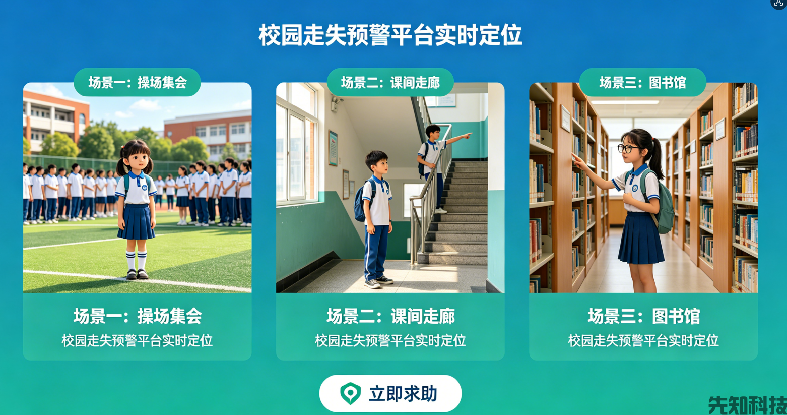 校园走失预警平台系统(图3) 校园走失预警平台系统(图3)