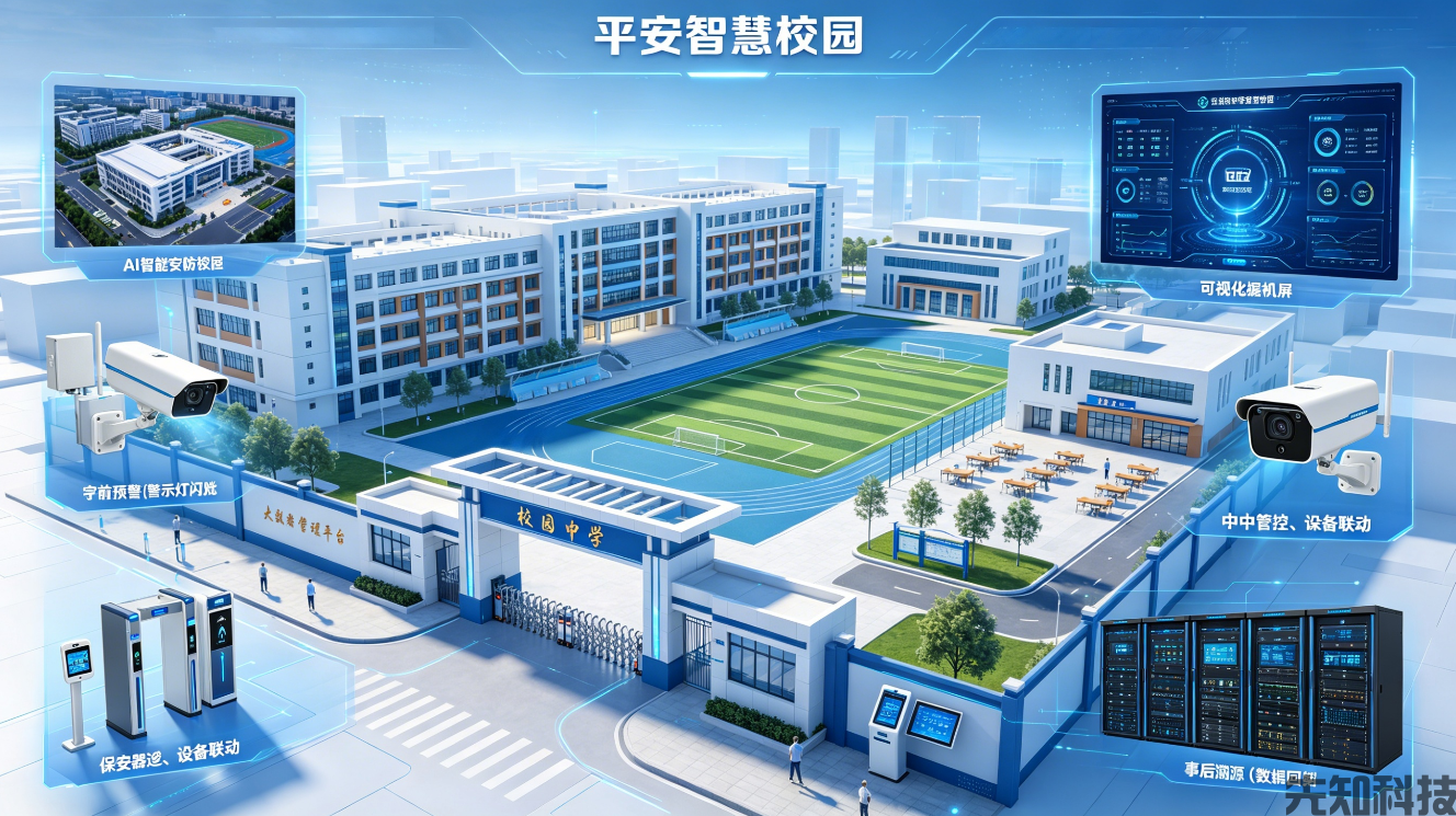 新建学校智慧安防整体设计方案