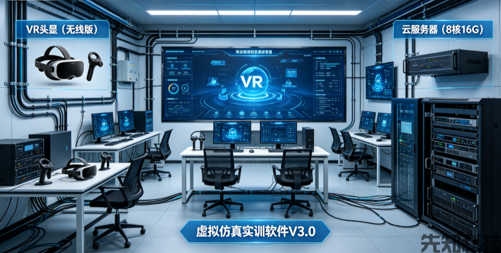 职业院校 VR 实训室建设整体解决方案(图1)