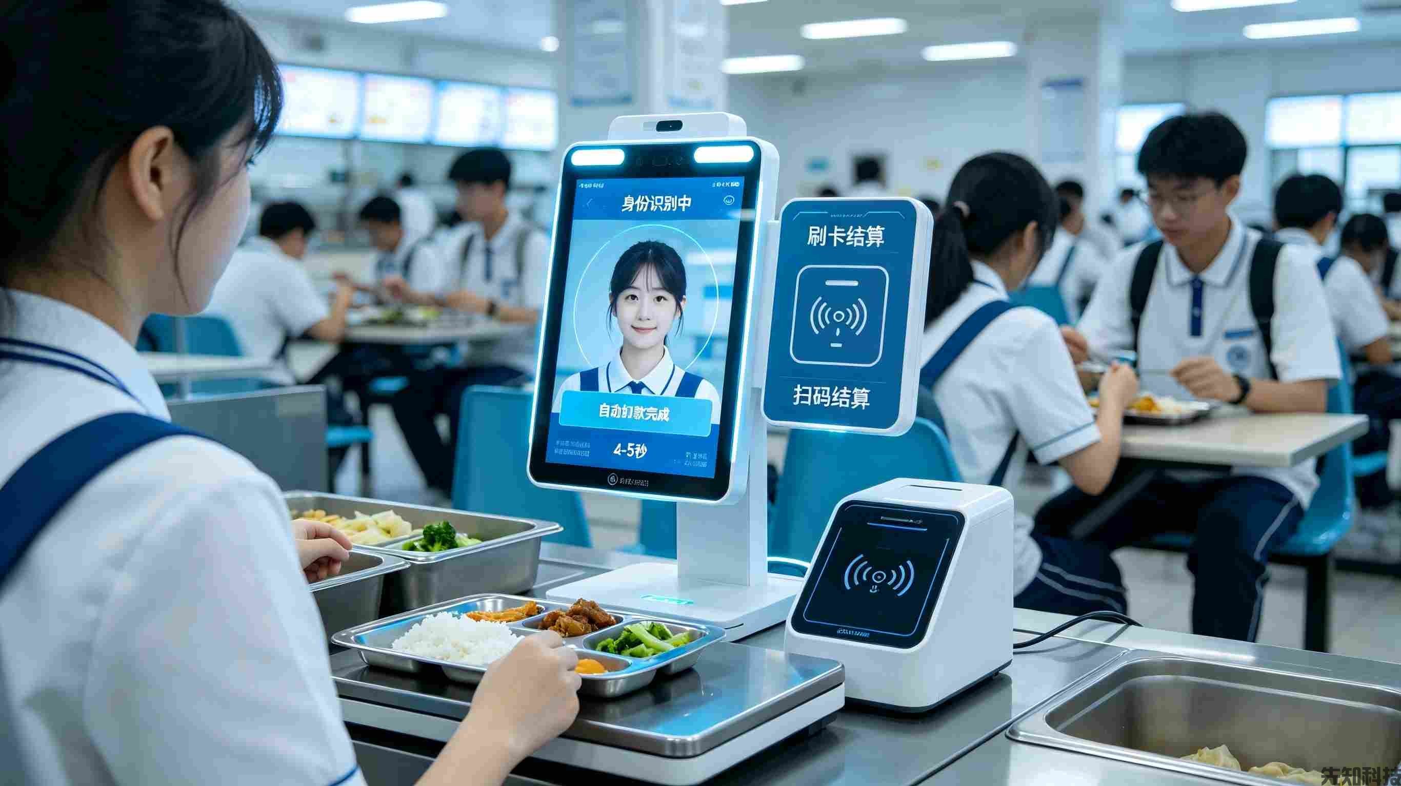 校园刷脸就餐系统:学校智慧食堂无感结算管理解决方案(图1) 校园刷脸就餐系统:学校智慧食堂无感结算管理解决方案(图1)