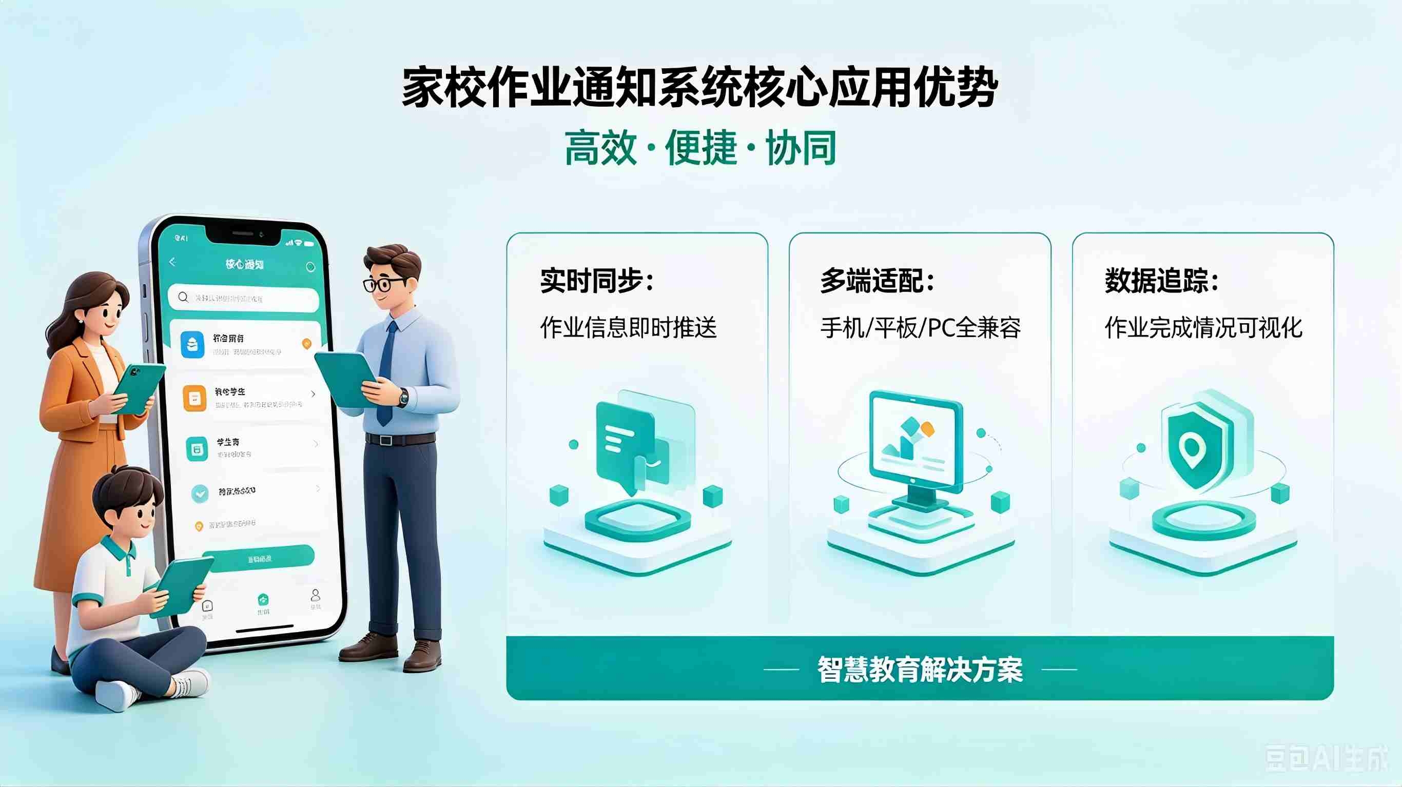 家校作业通知系统:无纸化作业下发闭环家校协同管理平台(图4) 家校作业通知系统:无纸化作业下发闭环家校协同管理平台(图4)