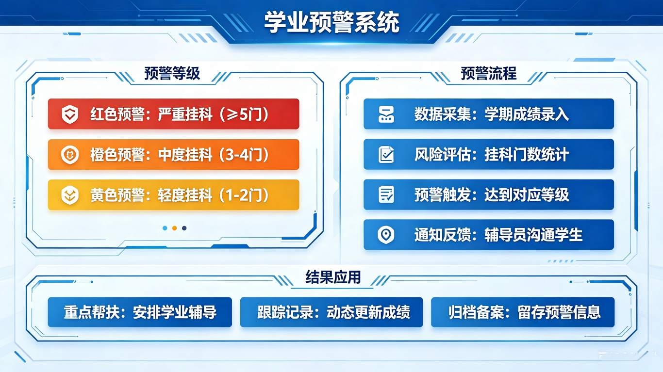 学业预警系统：多维学情研判学生掉队前置干预帮扶管理平台(图2)