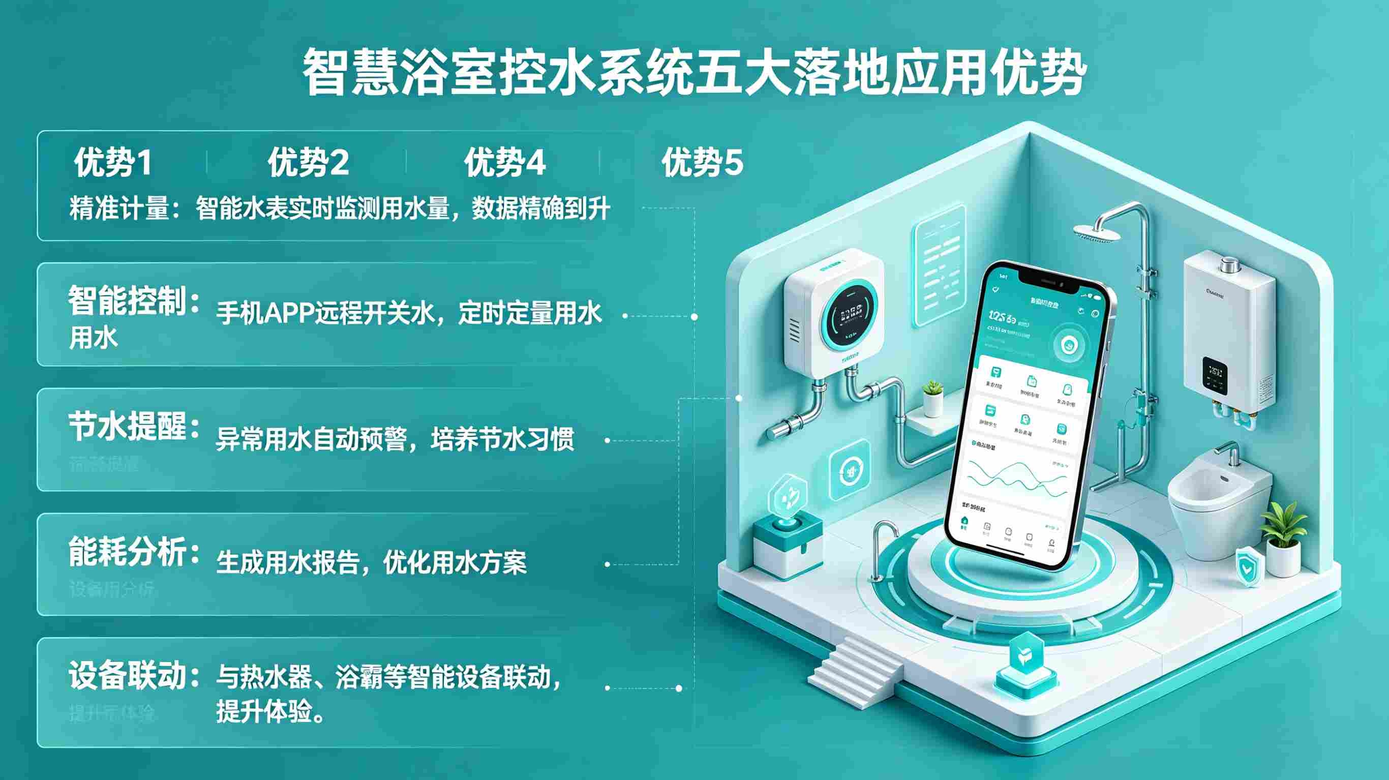 智慧浴室控水系统(图3)