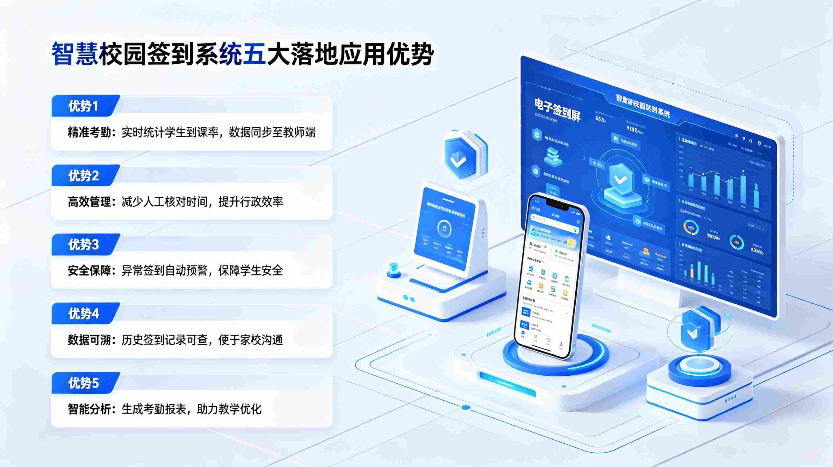 智慧校园签到系统：师生智能考勤人脸打卡课堂签到管理平台(图3)