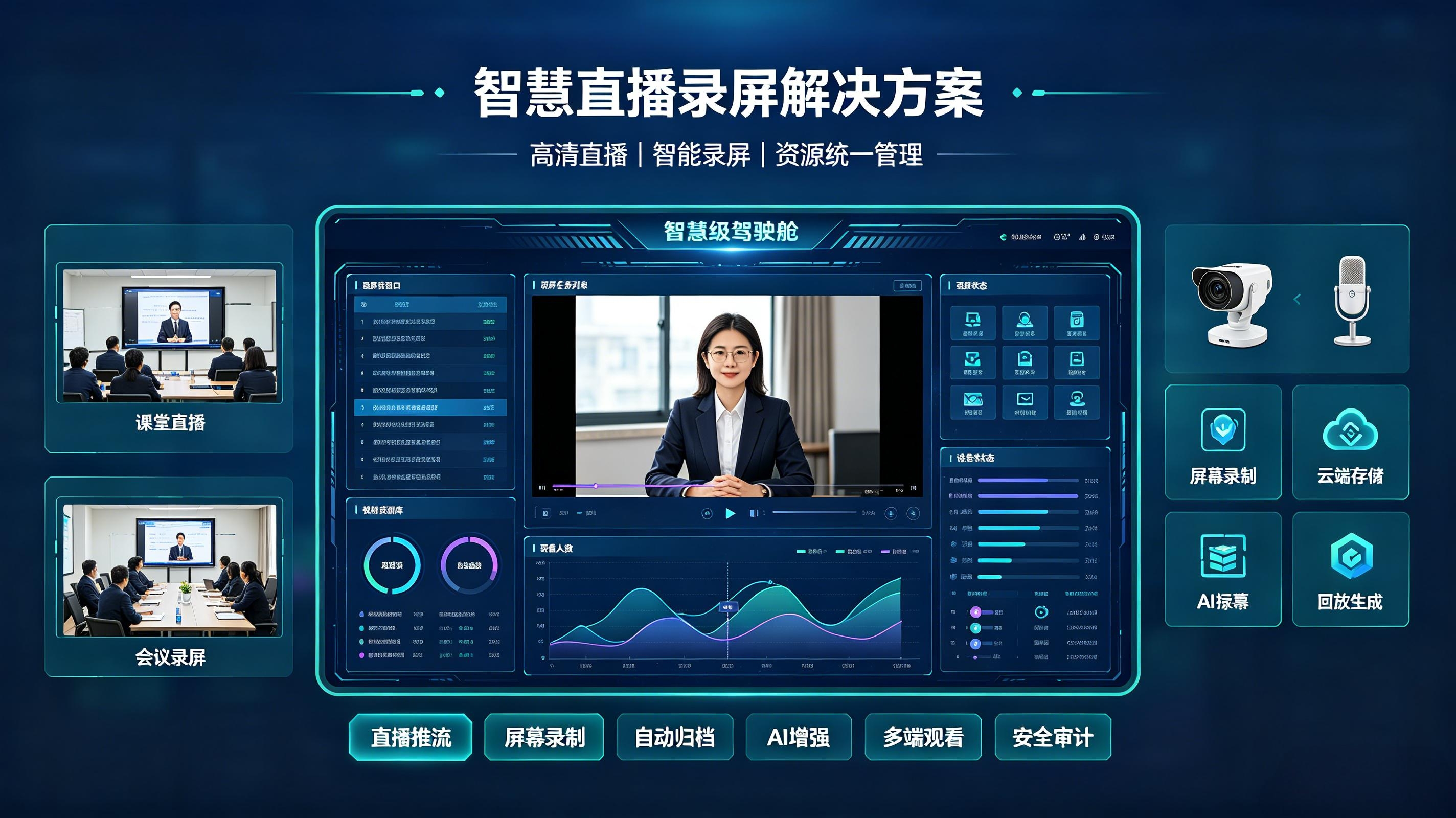 智慧直播录屏解决方案(图1) 智慧直播录屏解决方案(图1)