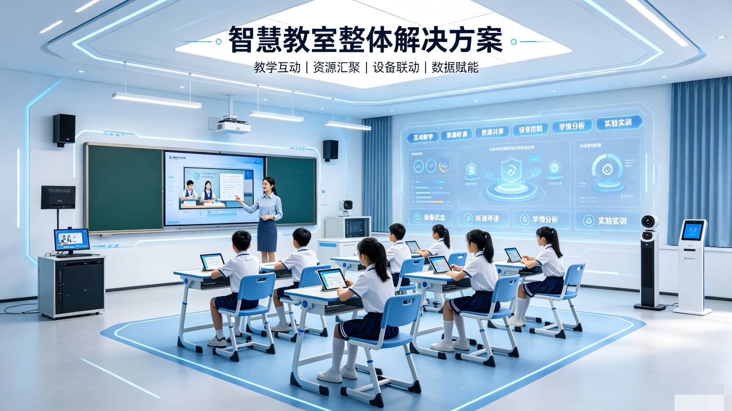 智慧教室整体解决方案(图1) 智慧教室整体解决方案(图1)