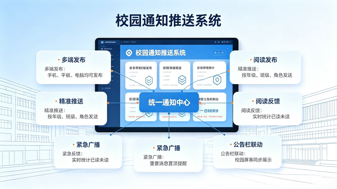 校园通知推送系统：功能、优势及应用场景详解(图2)