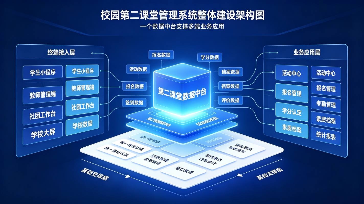 校园第二课堂管理系统解决方案(图2) 第二课堂管理系统解决方案(图2)