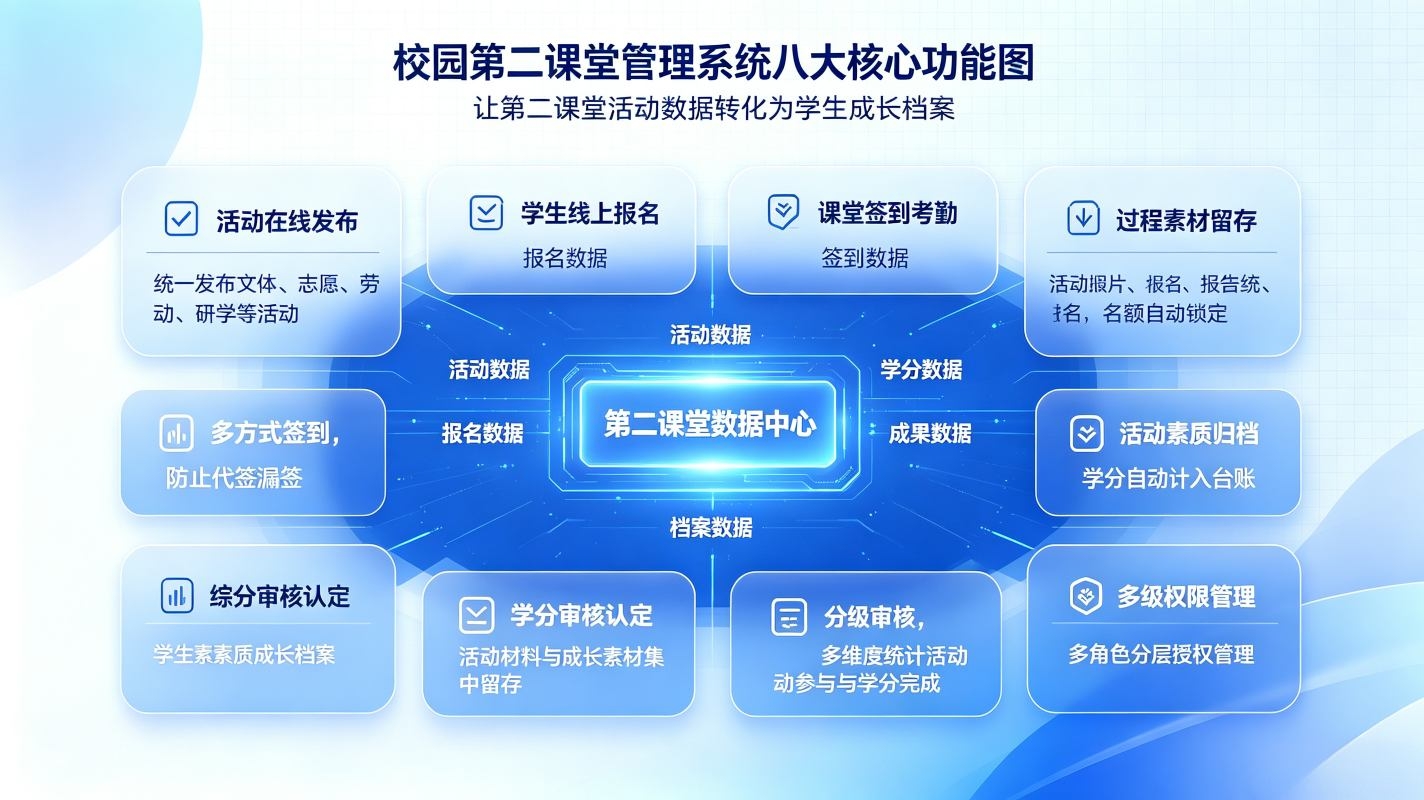 校园第二课堂管理系统解决方案(图3) 第二课堂管理系统解决方案(图3)