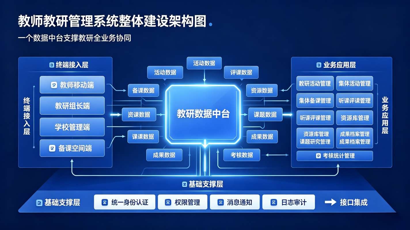 教师教研管理系统解决方案：AI赋能循证教研与教师专业成长平台(图2)