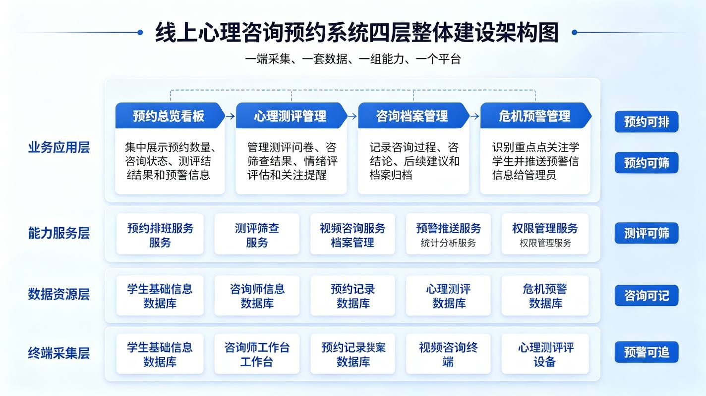 线上心理咨询预约系统:师生心理测评预约管理平台(图2) 线上心理咨询预约系统:师生心理测评预约管理平台(图2)