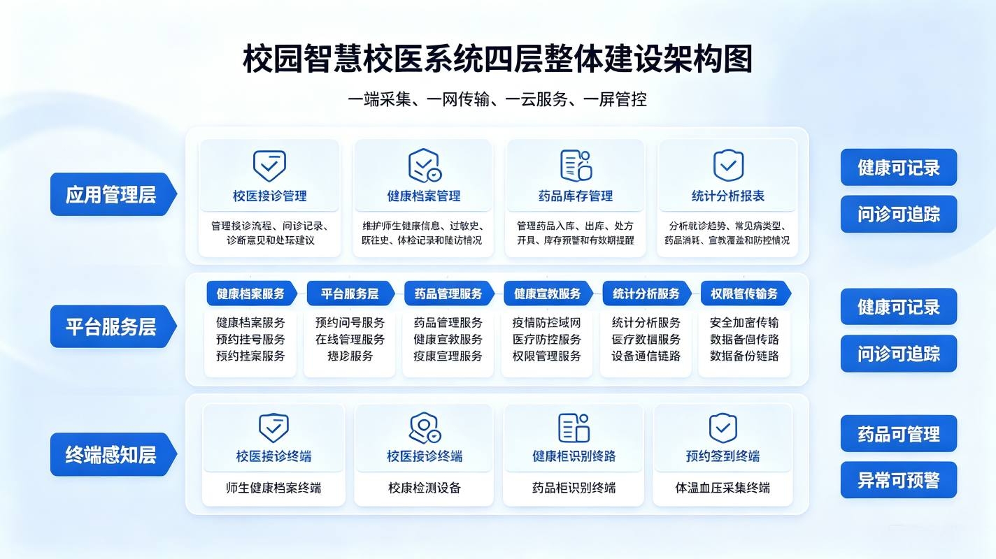 校园智慧校医系统:药品耗材、健康台账闭环管理平台(图2) 校园智慧校医系统:药品耗材、健康台账闭环管理平台(图2)