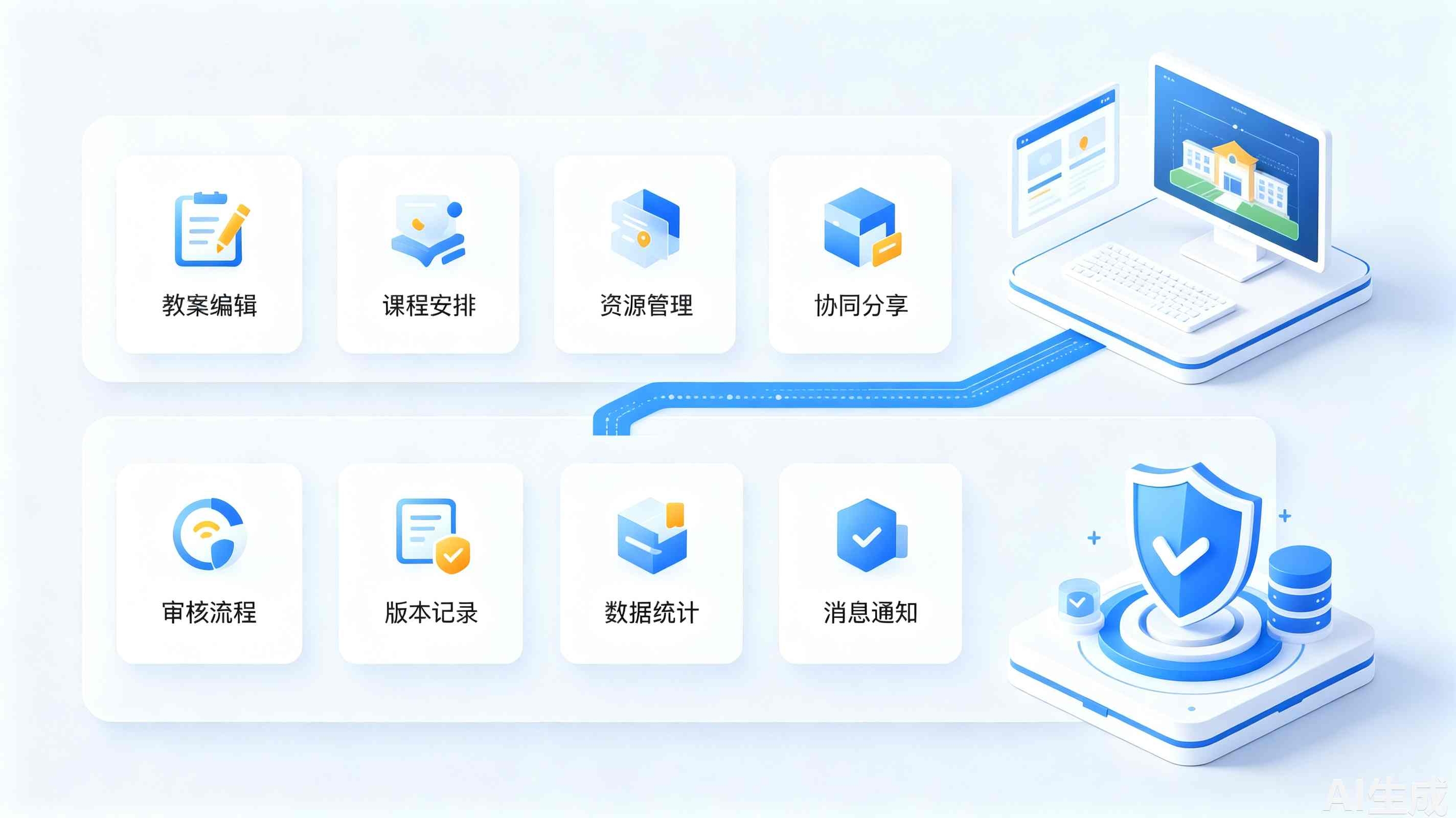 教案管理系统：教案线上备课、资源沉淀、教学教研平台(图3)