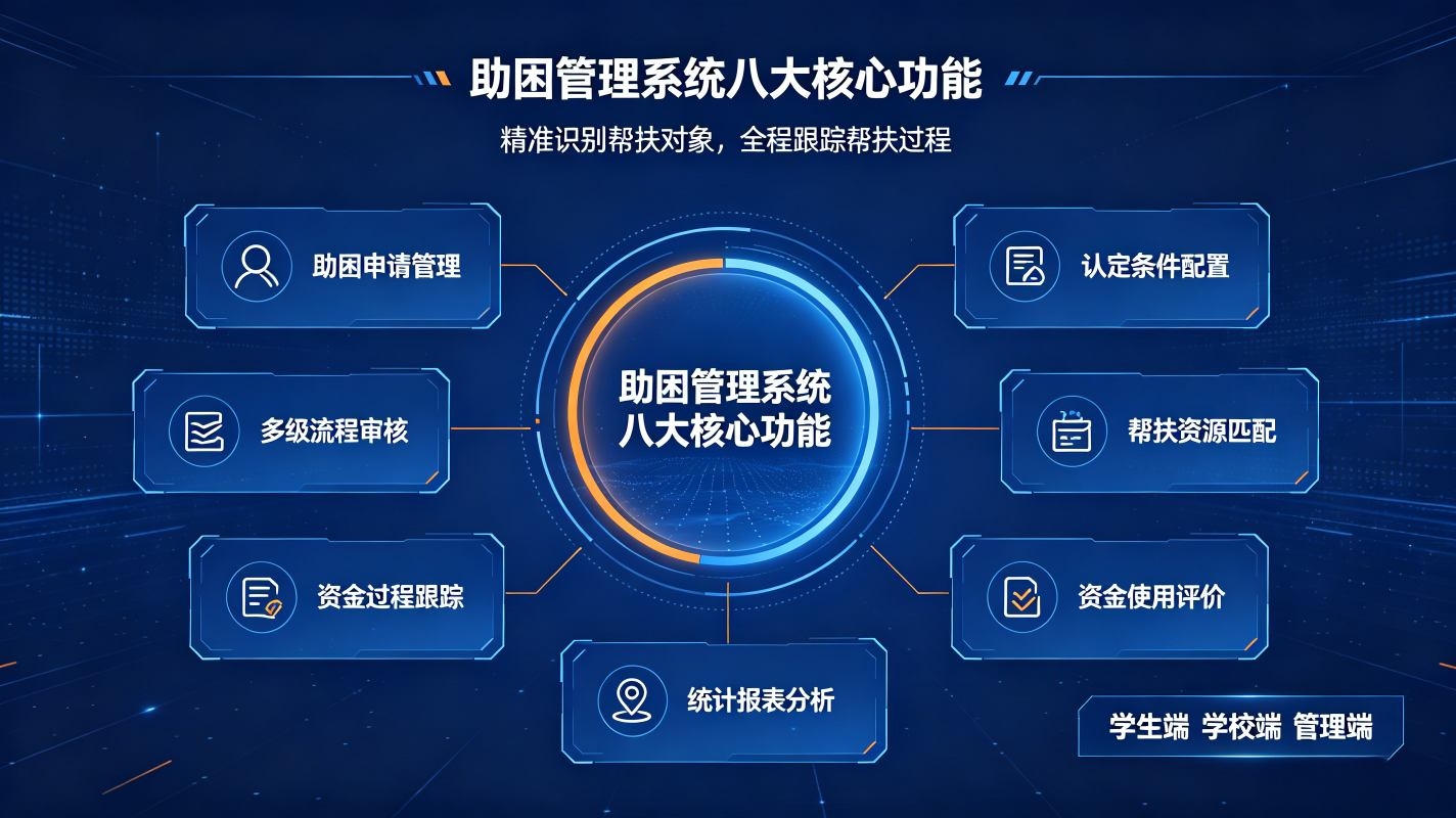 助困管理系统:精准资助认定、动态困难帮扶平台(图3) 助困管理系统:精准资助认定、动态困难帮扶平台(图3)