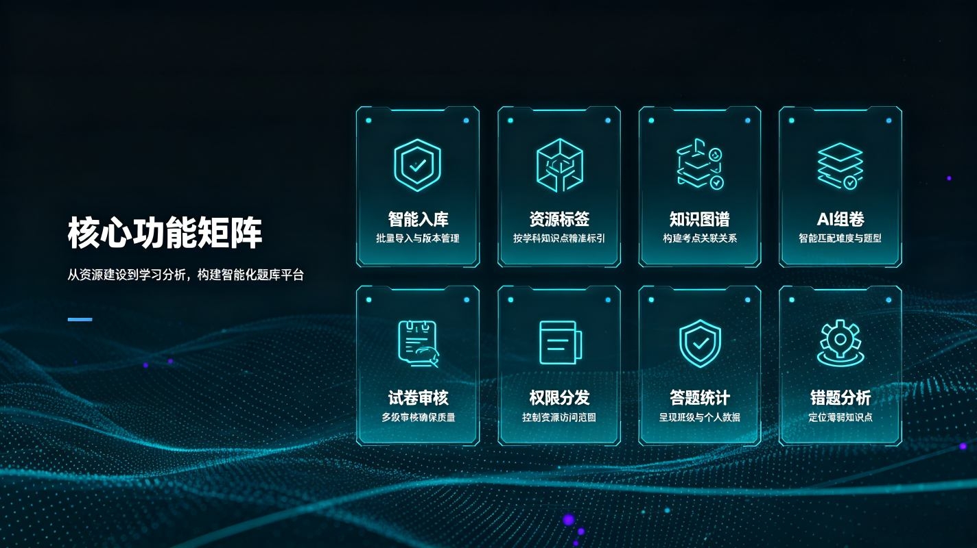 题库资源库系统:院校教学考核与线上出题阅卷(图2) 题库资源库系统:院校教学考核与线上出题阅卷(图2)