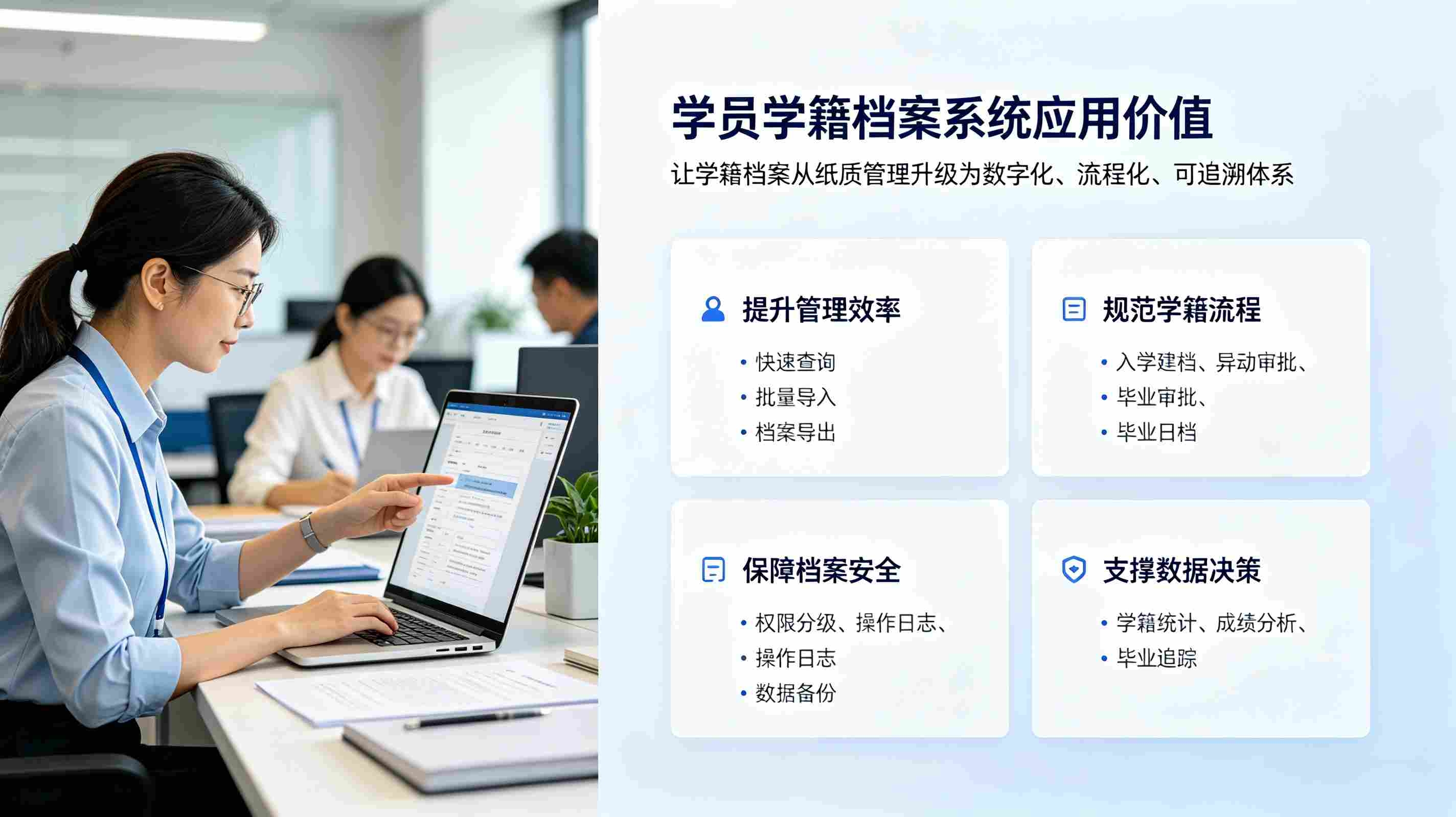 学员学籍档案系统：数字化学籍信息规范化管理方案(图3)