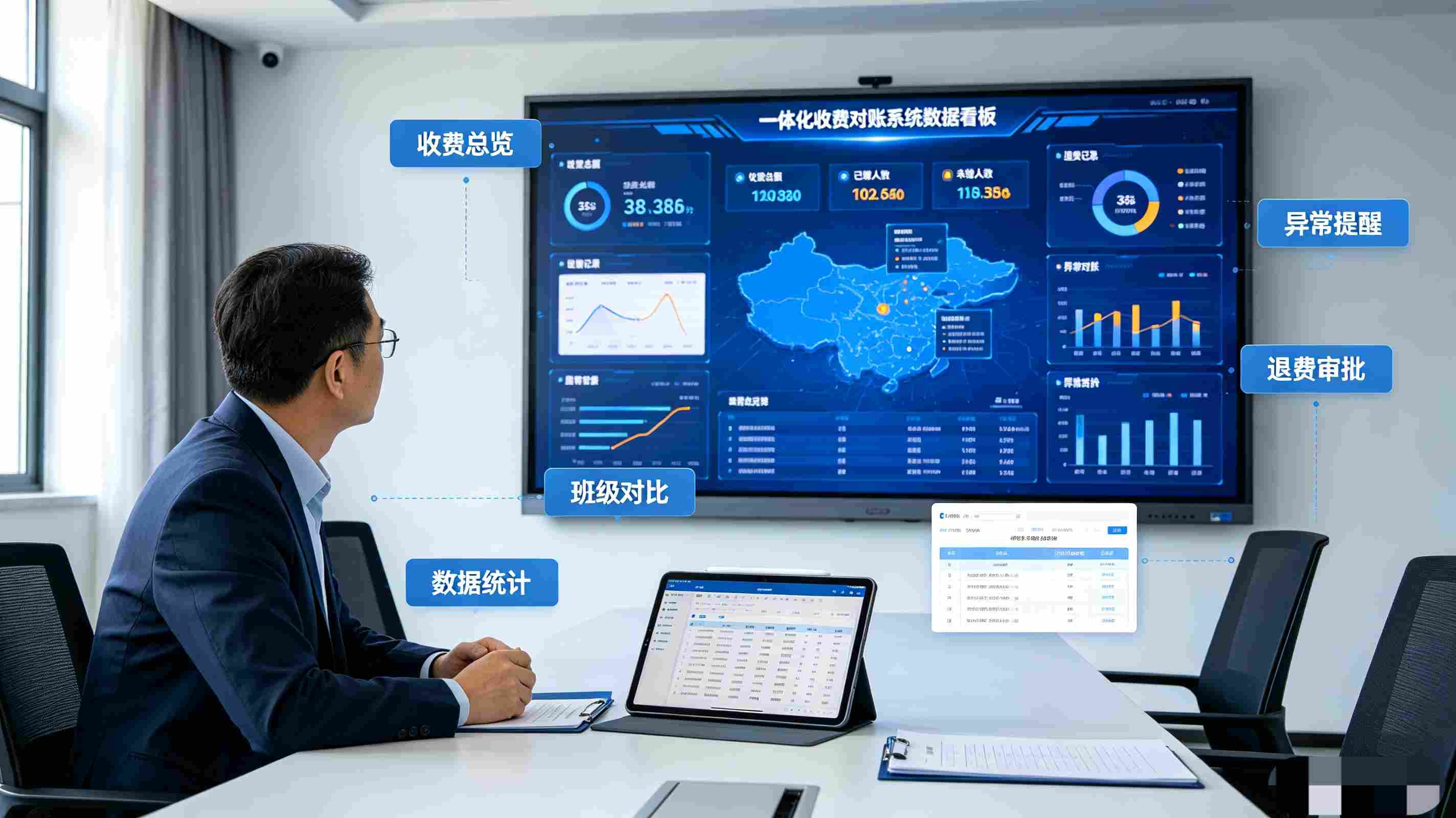 一体化收费对账系统：财务合规风控、业财数据闭环平台