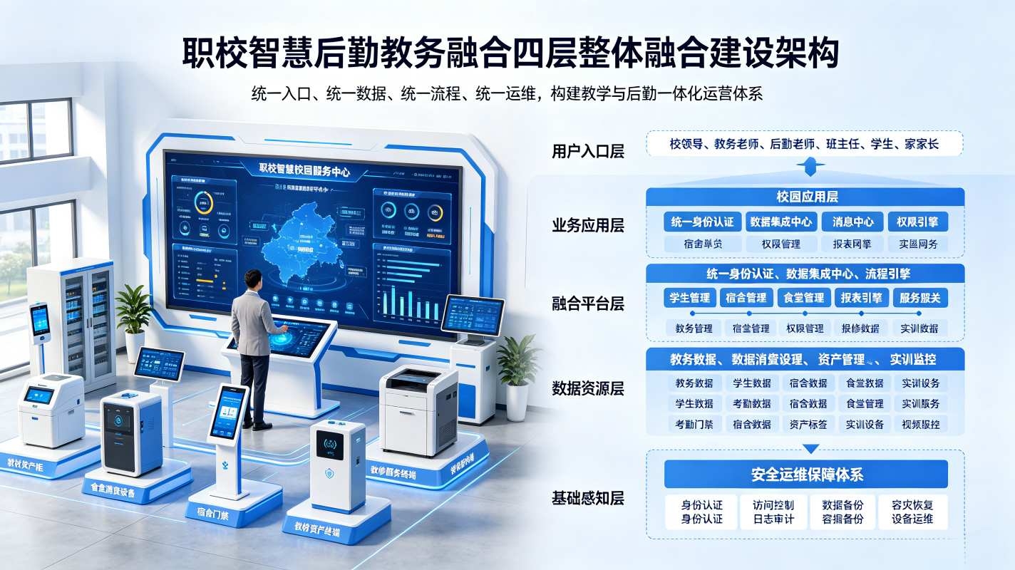 智慧校园数据中台建设服务商(图2) 智慧校园数据中台建设服务商:后勤一体化协同数字化解决方案(图2)