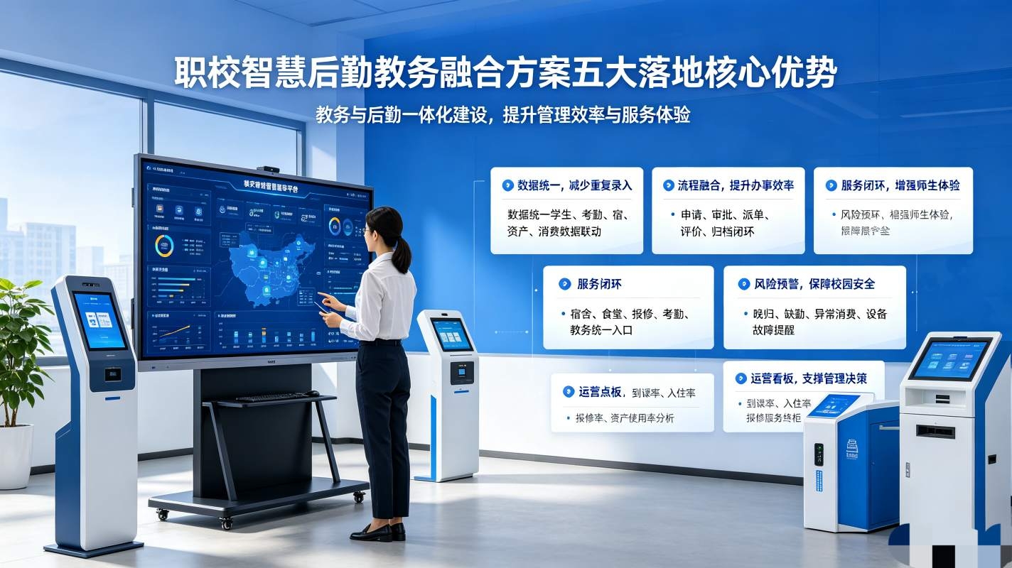 智慧校园数据中台建设服务商(图4) 智慧校园数据中台建设服务商:后勤一体化协同数字化解决方案(图4)