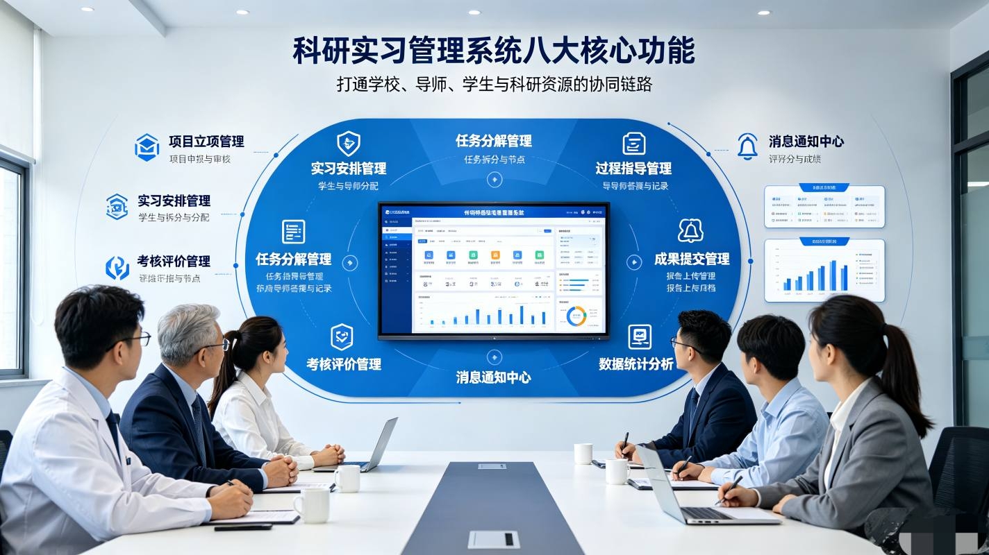 科研实习管理系统:科创成果沉淀、科研育人闭环平台(图3) 科研实习管理系统:科创成果沉淀、科研育人闭环平台(图3)