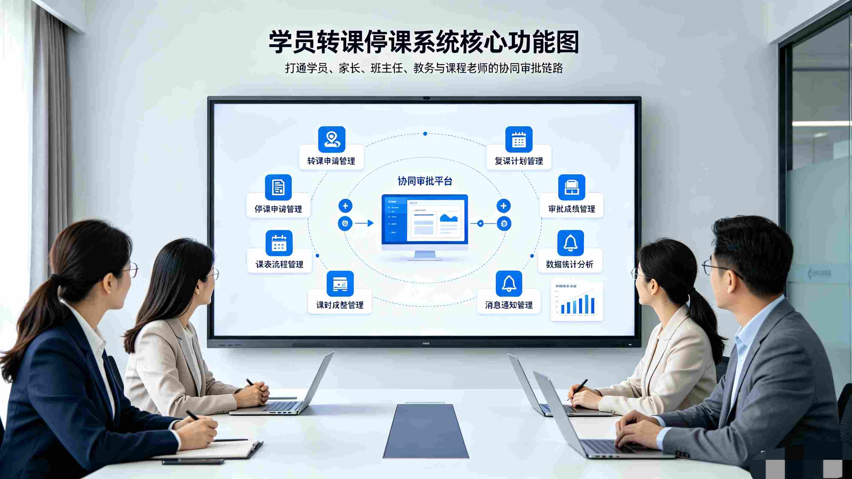 学员转课停课管理系统:调课休学智能化管理解决方案(图3) 学员转课停课管理系统:调课休学智能化管理解决方案(图3)