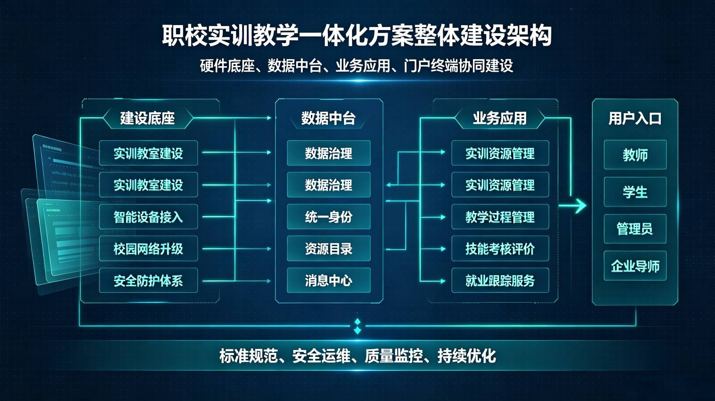 职校实训教学一体化方案：实训全过程管理解决方案(图2)