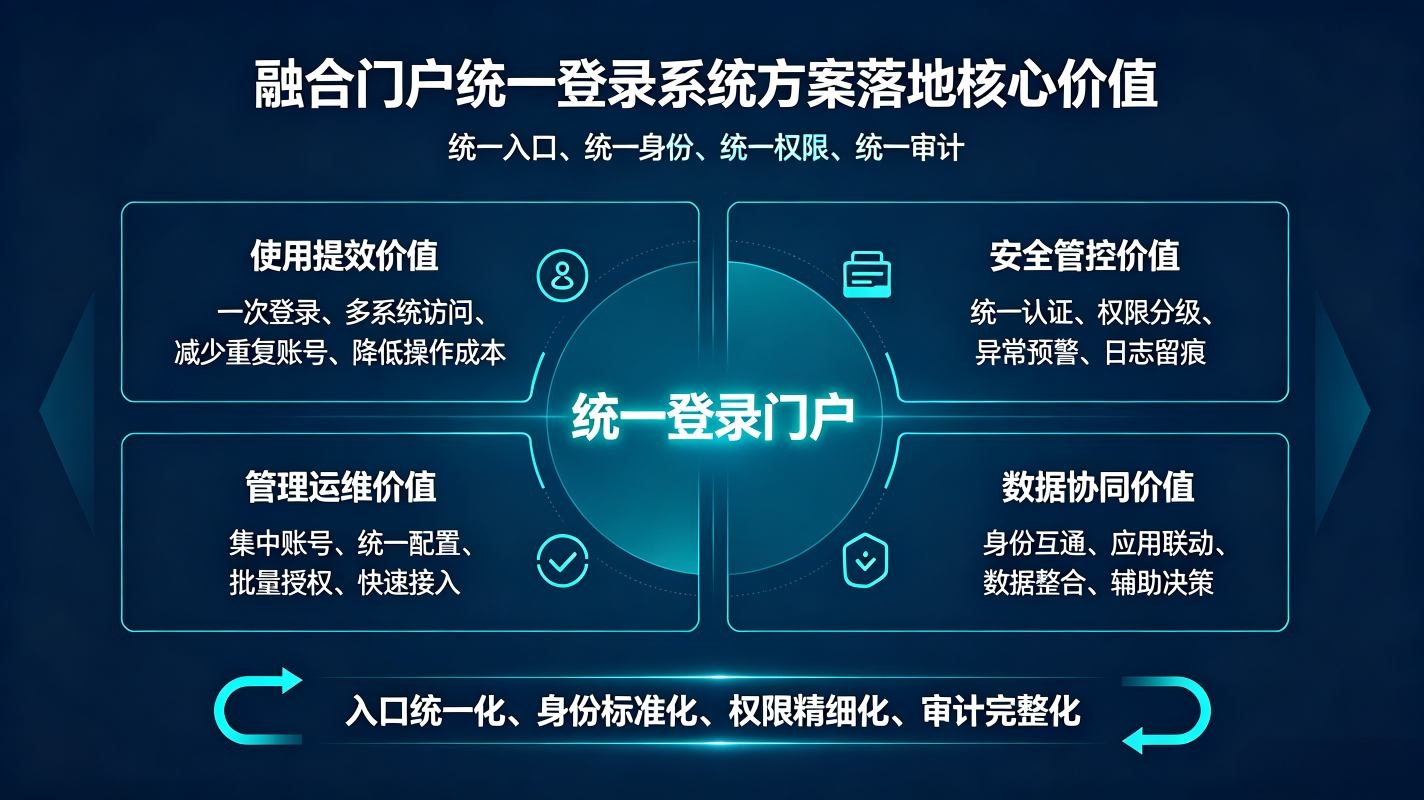 融合门户统一登录系统:智慧校园统一身份认证·单点登录集成解决方案(图3) 融合门户统一登录系统:智慧校园统一身份认证·单点登录集成解决方案(图3)