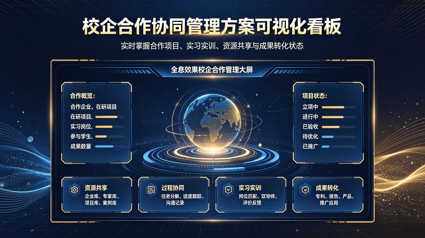 校企合作协同管理方案：项目协同全流程数字化解决方案(图3)