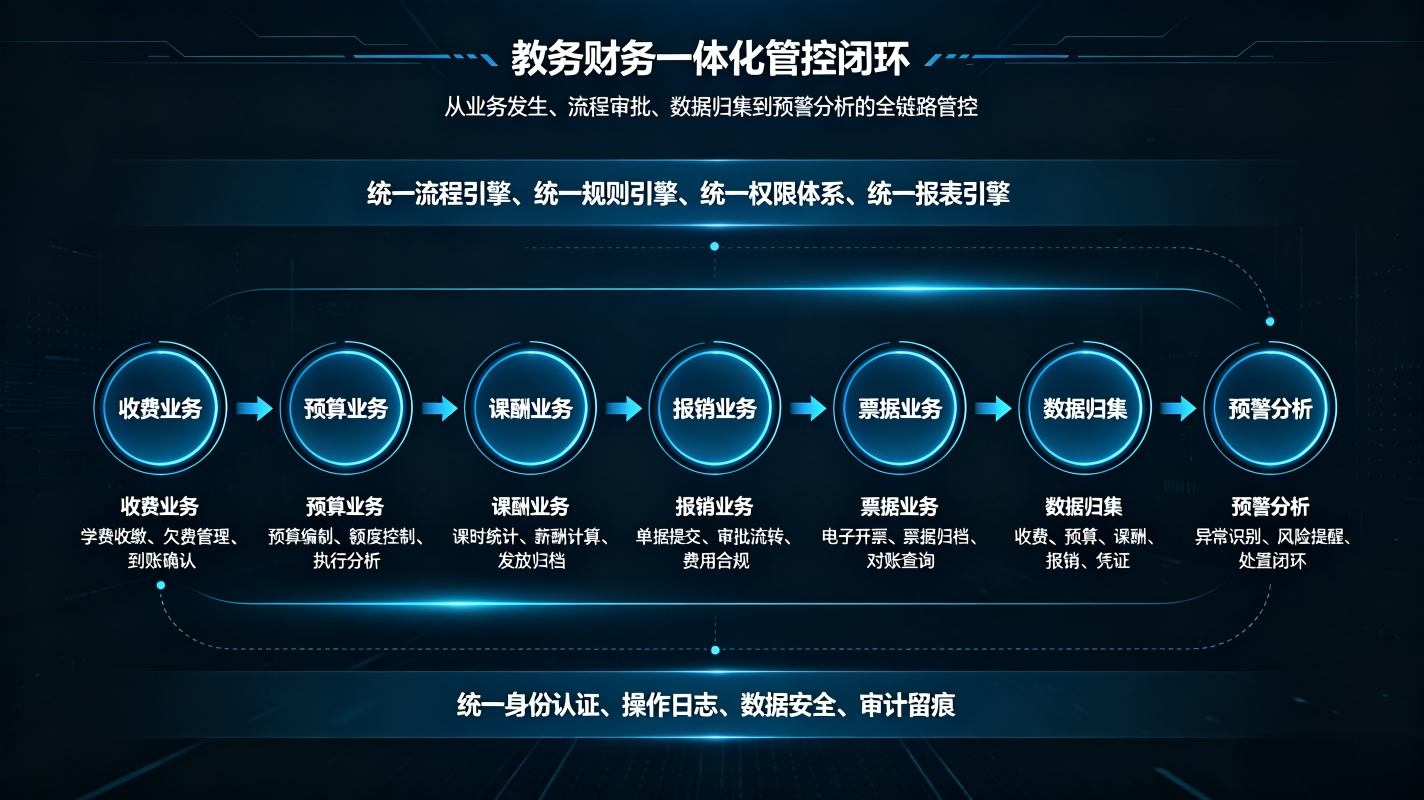 教务财务管控方案:数据溯源·风险闭环一体化解决方案(图3) 教务财务管控方案:数据溯源·风险闭环一体化解决方案(图3)