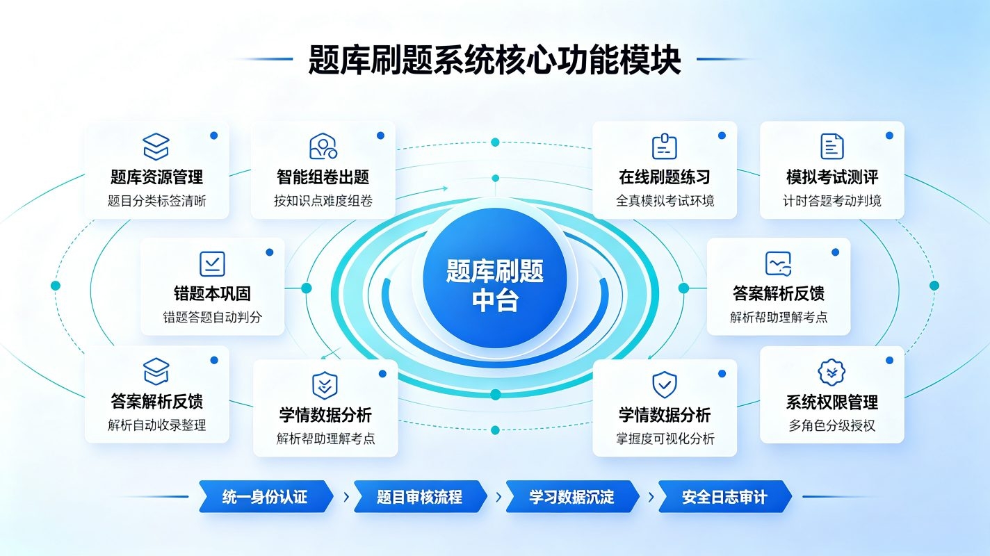 题库刷题系统：错题溯源，教考评一体化解决方案(图3)