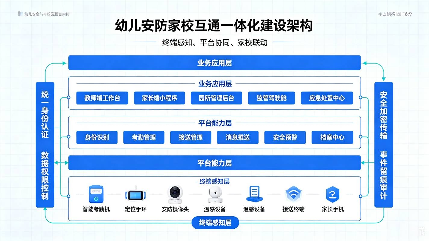 幼儿安防家校互通一体化方案:安全风险闭环幼教解决方案(图2) 幼儿安防家校互通一体化方案:安全风险闭环幼教解决方案(图2)