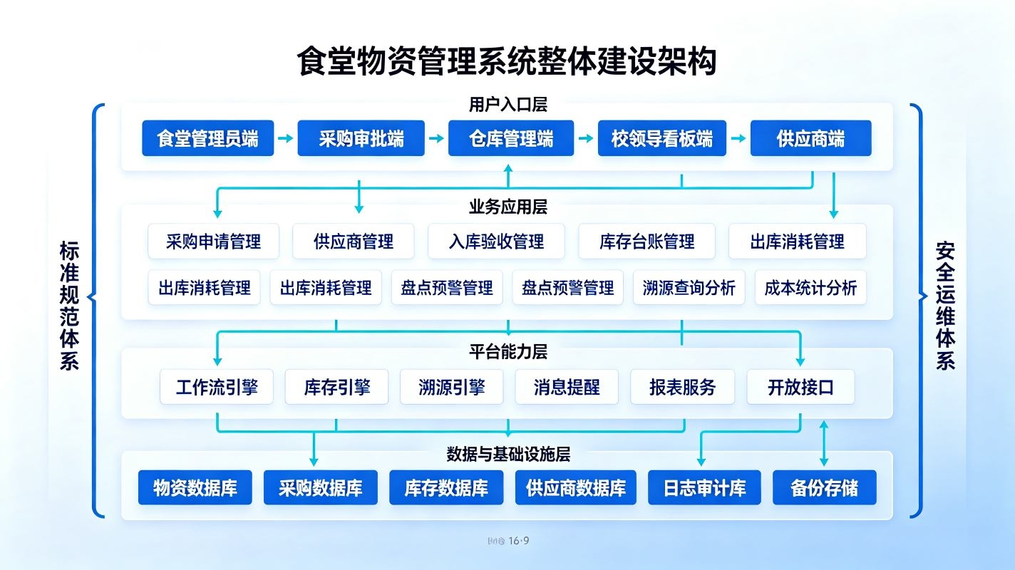食堂物资管理系统：校园食堂精细化运营一体化解决方案(图3)