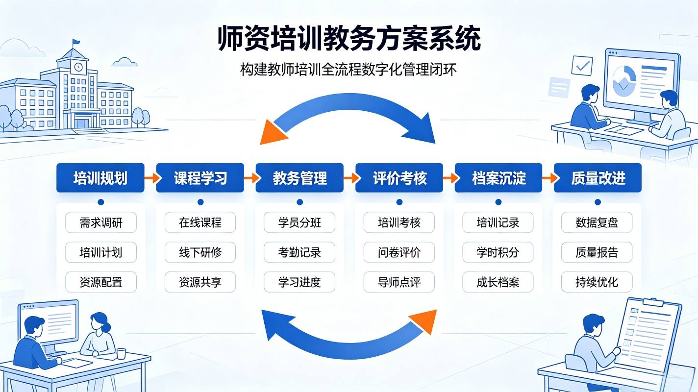 师资培训教务方案系统：师资成长数字化解决方案(图2)