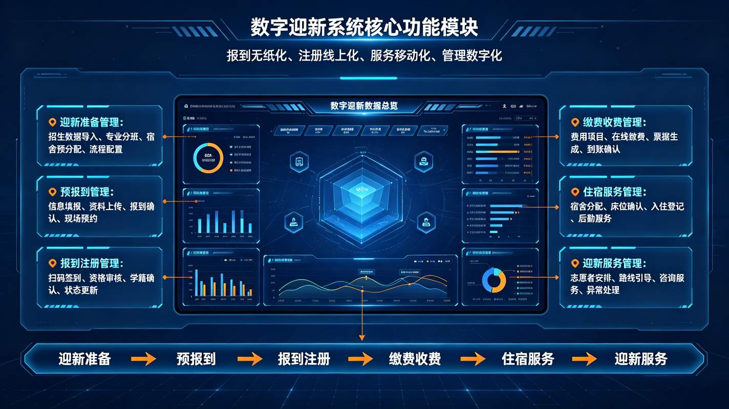 数字迎新系统:财务缴费·新生一站式入校解决方案(图3) 数字迎新系统:财务缴费,新生一站式入校解决方案(图3)