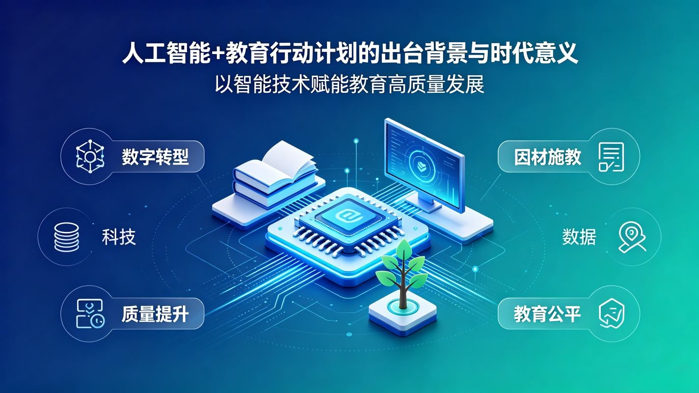 人工智能教育行动计划：赋能智慧教育，重塑未来育人新生态(图1)
