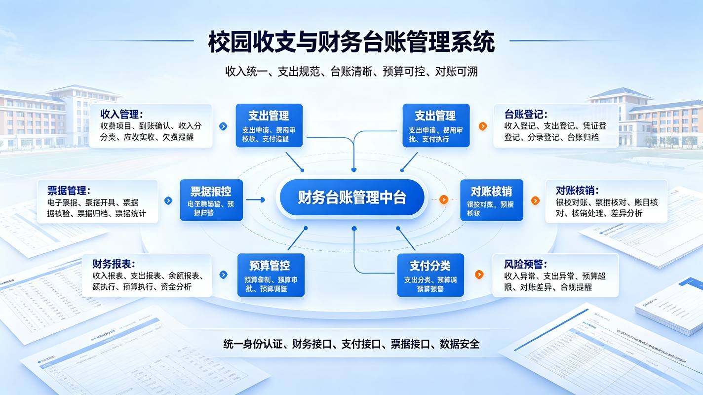 数字化校园财务办公平台：资产台账一体化解决方案(图3)