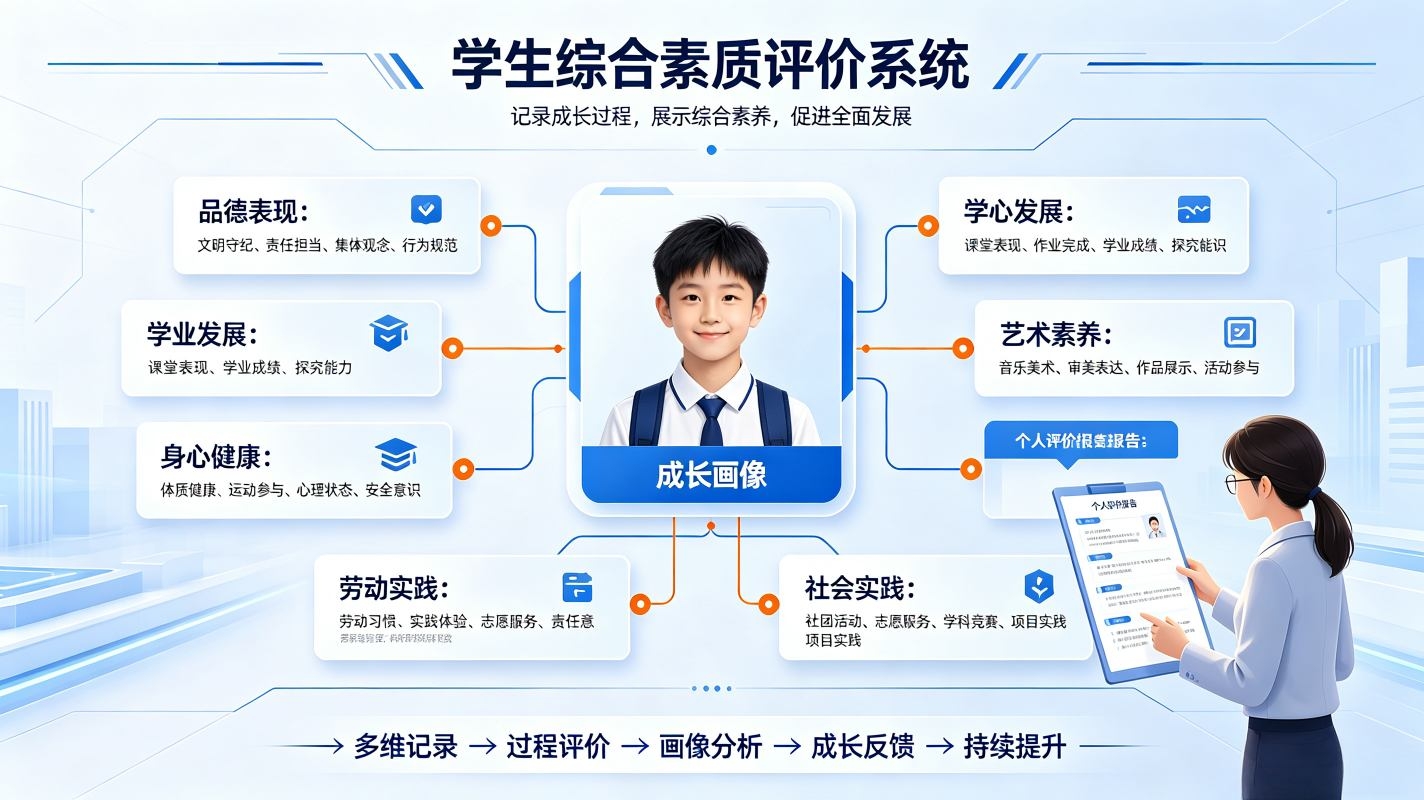 学生综合素质评价系统解决方案：多元等级评价平台