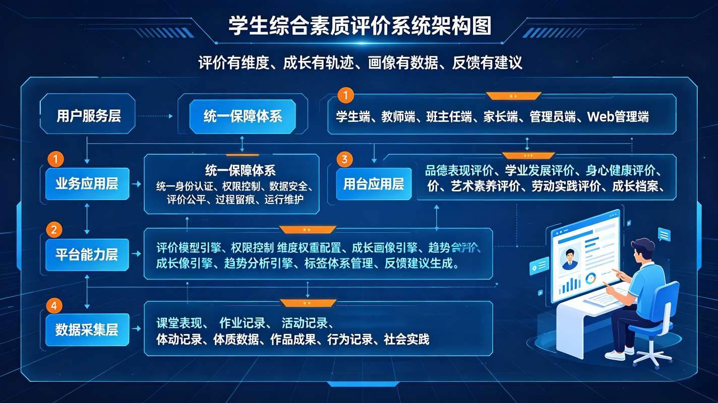 学生综合素质评价系统解决方案：多元等级评价平台(图2)