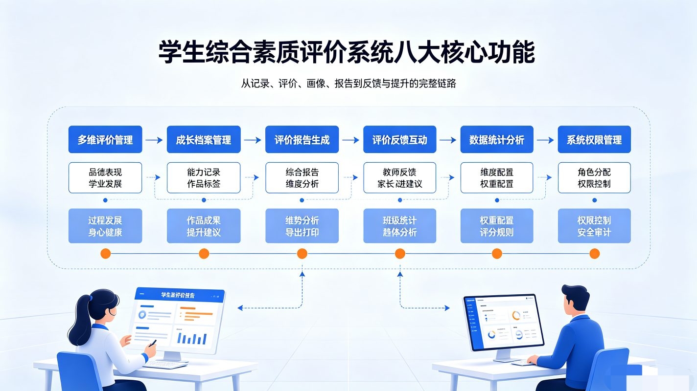 学生综合素质评价系统解决方案：多元等级评价平台(图3)